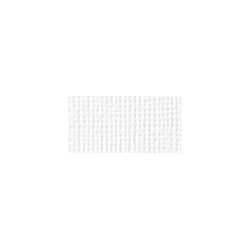 American Crafts Textured Cardstock Pack 12"X12" 60/Pkg - Solid White