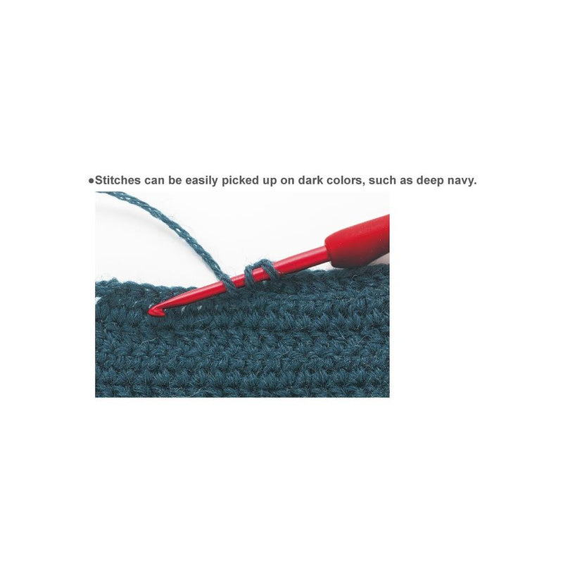 Tulip Etimo Red Crochet Hook W/ Cushion Grip Set