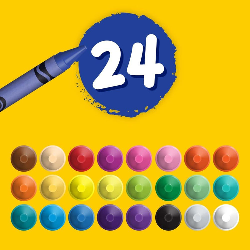 Crayola Washable Crayons 24/Pkg