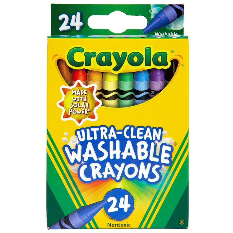 Crayola Washable Crayons 24/Pkg