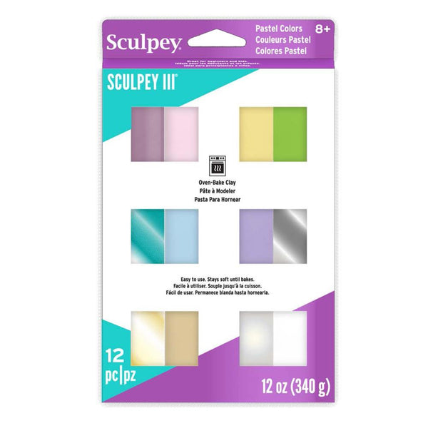 Sculpey III Multi Packs - Pearls & Pastels
