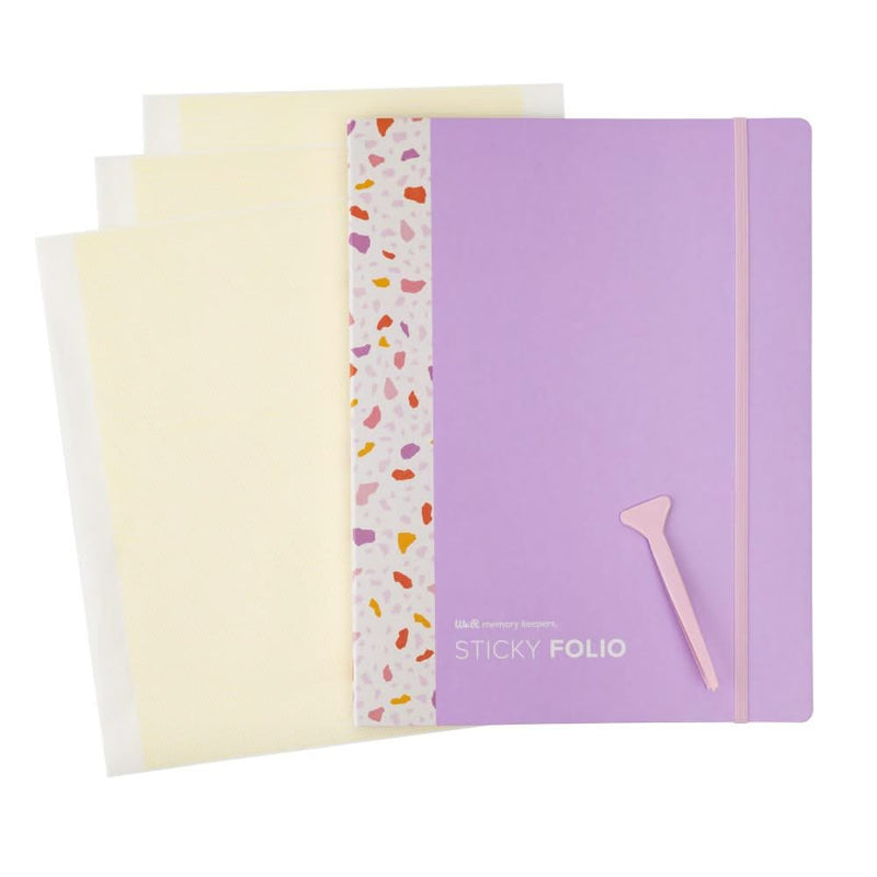 We R Memory Keepers Sticky Folio 8.5"X11" - Lilac*