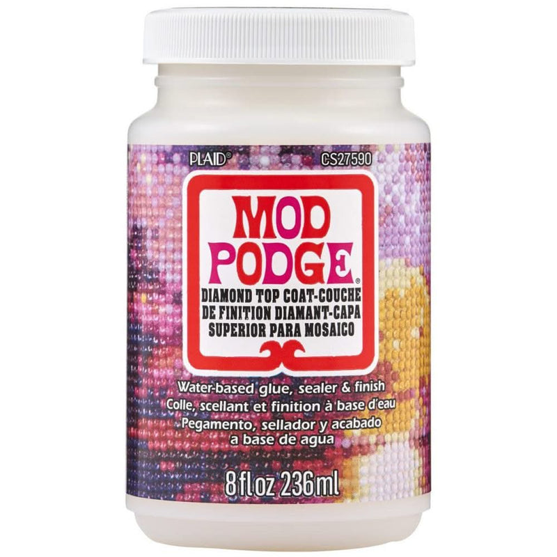 Plaid Mod Podge Diamond Top Coat Acrylic Sealer 8oz