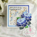 Dress My Craft Transfer Me Sheet A4 Doodled Background*