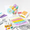 Pinkfresh Studio Stencils 4.25"X5.25" 6 pack  Ribbons & Balloons Layering