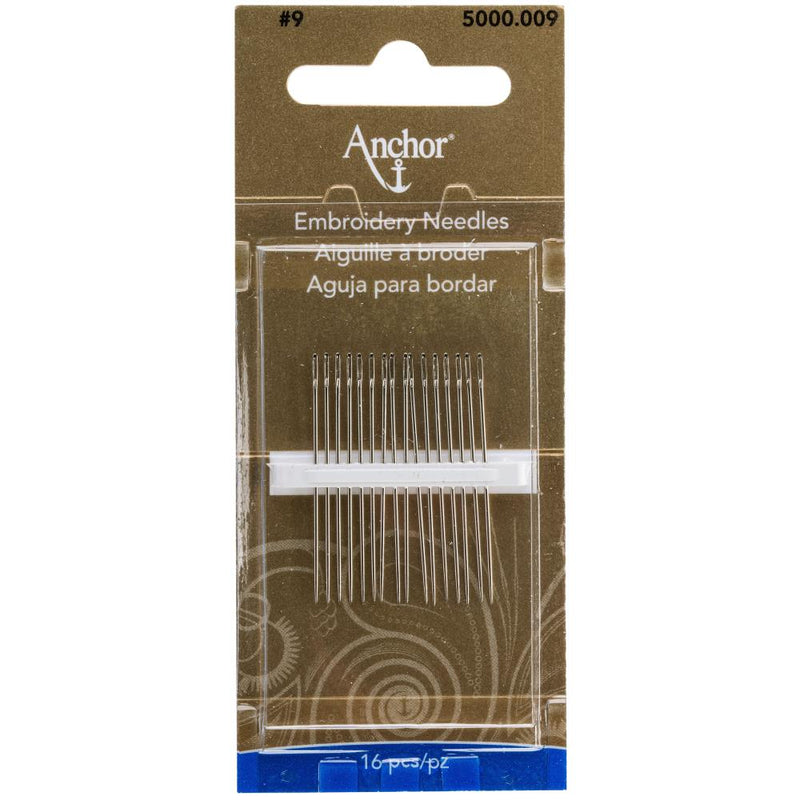 Anchor Embroidery Hand Needles - Size 9*