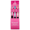 Susan Bates Silvalume Soft Ergonomic Crochet Hook Set Sizes L11/8mm, M13/9mm and N15/10mm