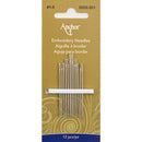 Anchor Embroidery Hand Needles - Sizes 1-5