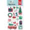 Echo Park Puffy Stickers Happy Holidays