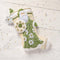Bucilla Felt Stocking Applique Kit 18" Long White Poinsettia Santa