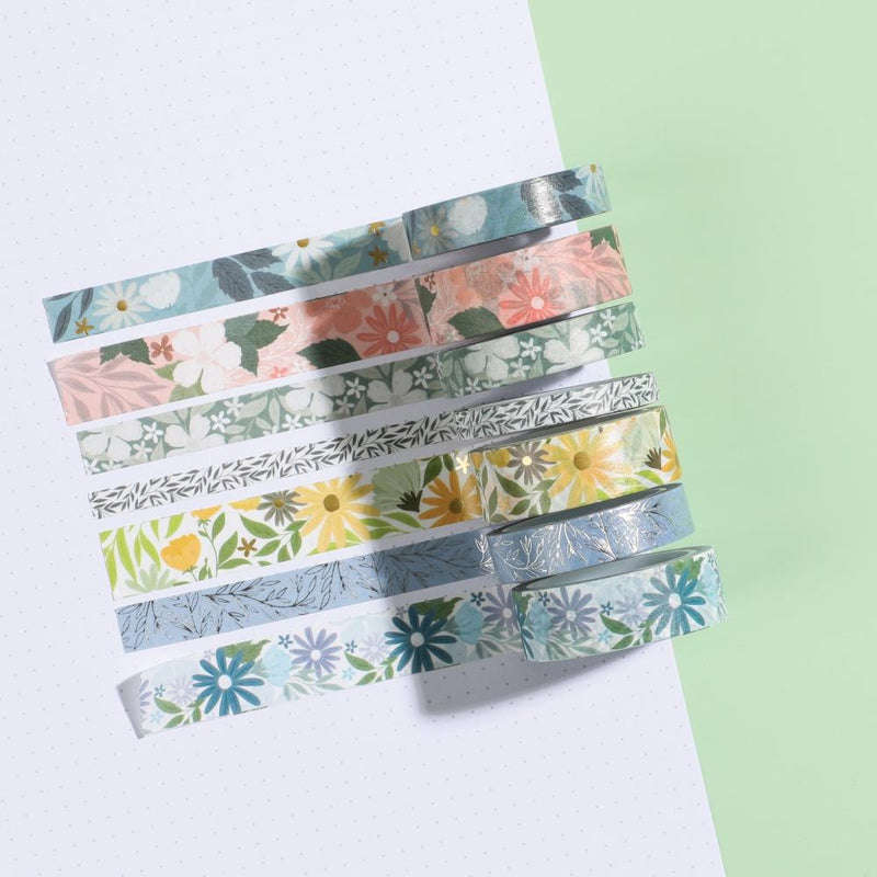 Happy Planner Washi Tape 7 pack  Colour Story Florals*