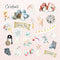 Asuka Studio Moon Bunny Ephemera Cardstock Die-Cuts*