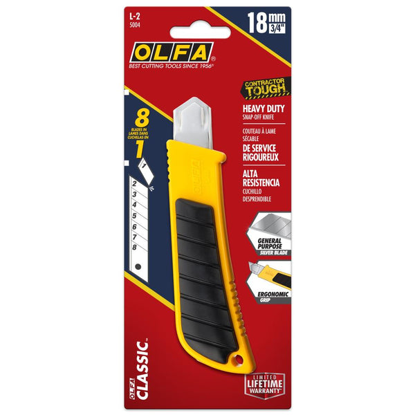 OLFA Rubber Inset Utility Knife 18mm