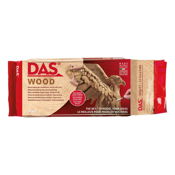 DAS Air Dry Clay .77lb (350g) - Wood