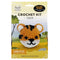 Fabric Editions Mini Crochet Kit - Tiger 3"X3"*