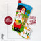 Bucilla Felt Stocking Applique Kit 18" Long Harvest Time Santa*