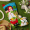 Bucilla Felt Stocking Applique Kit 18" Long Harvest Time Santa