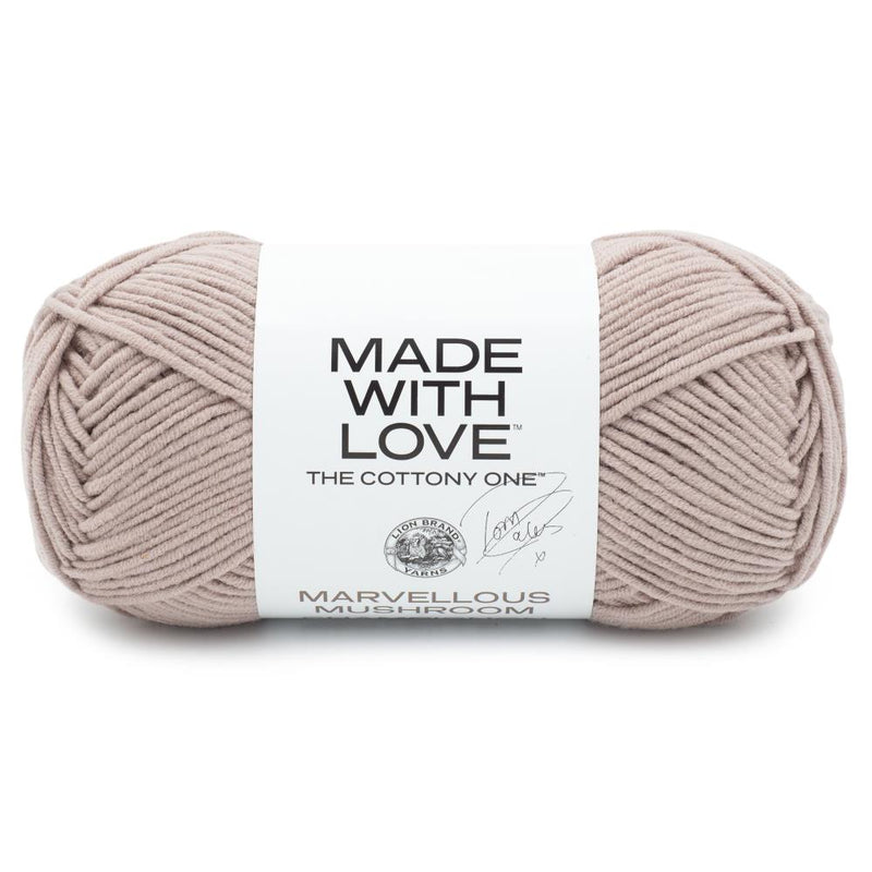 Lion Brand Tom Daley - The Cottony One Yarn - Marvellous Mushroom