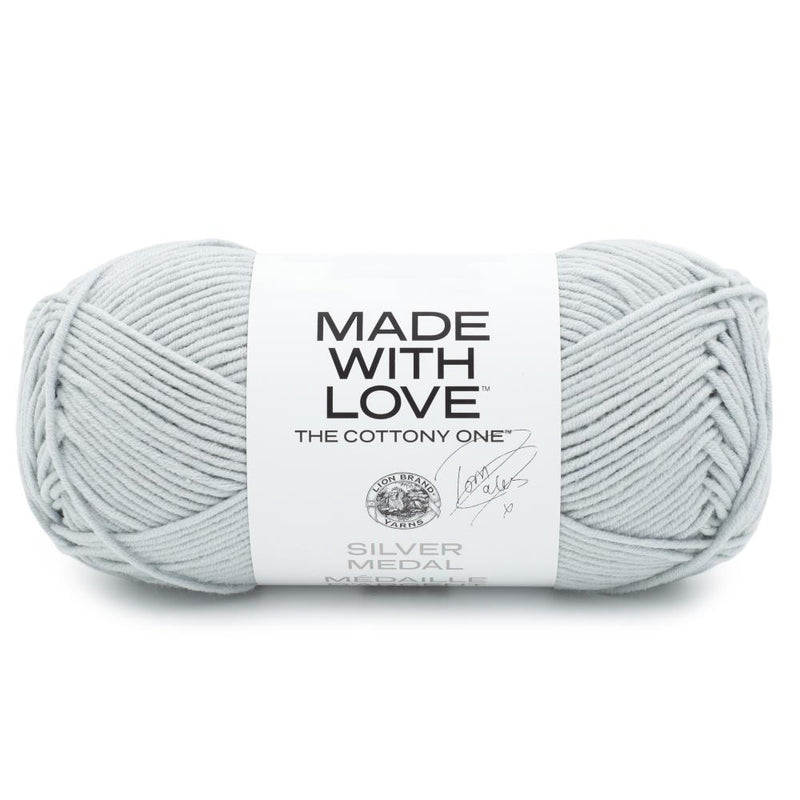 Lion Brand Tom Daley - The Cottony One Yarn - Silver Medal