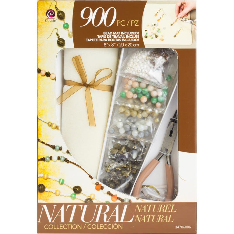 Cousin Jewellery Basics - Class In A Box Kit - Natural Glass*