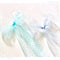 Memory Place Trim Sheer Glitter Ribbon 2.3"X 1yd Blueberry/Sky blue*