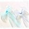 Memory Place Trim Sheer Glitter Ribbon 2.3"X 1yd Blueberry/Sky blue