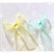 Memory Place Trim Sheer Glitter Ribbon 2.3"X 1yd Lemon/ Seafoam
