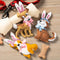 Bucilla Felt Ornaments Applique Kit Set Of 3 Bunny Puppies