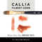 Willow Wolfe Callia Artist Fibert Comb Brush 3/8"