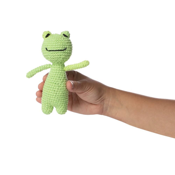 Red Heart Amigurumi Kit - Make Trevor the Frog