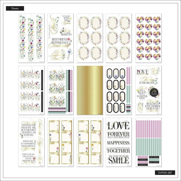 Happy Planner Sticker Value Pack 30/Sheets Blooming Romance*