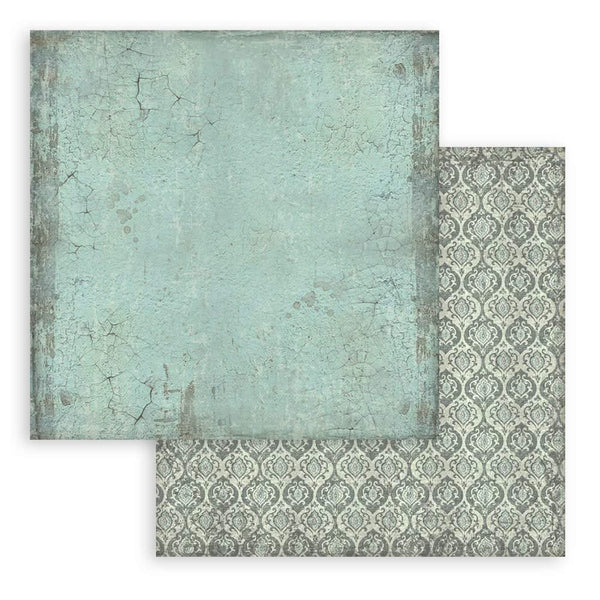 Stamperia Backgrounds Double-Sided Paper Pad 12"x 12" 10/Pkg - Voyages Fantastiques