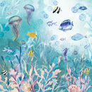 Sara Signature Enchanted Ocean Vellum Pad 8"X8" Enchanted Ocean