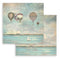 Stamperia Double-Sided Paper Pad 8"x 8" 10/Pkg - Sea Land