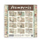 Stamperia Backgrounds Double-Sided Paper Pad 12"x 12" 10/Pkg - Brocante Antiques^