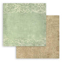 Stamperia Double-Sided Paper Pad 12"x 12" 10/Pkg - Maxi Background Selection - Brocante Antiques