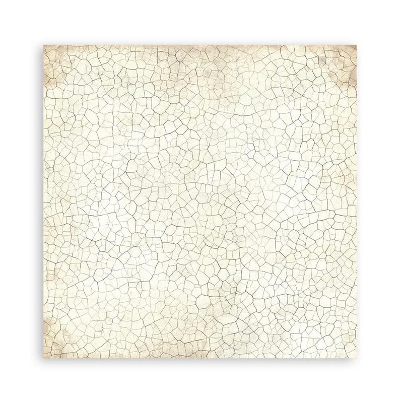 Stamperia Double-Sided Paper Pad 12"x 12" 10/Pkg - Maxi Background Selection - Brocante Antiques