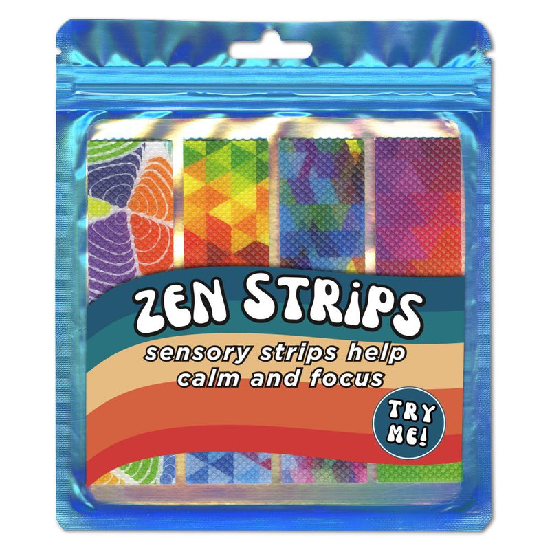 Zen Strips Sensory Strips 4/Pkg - Bumpy Brights*