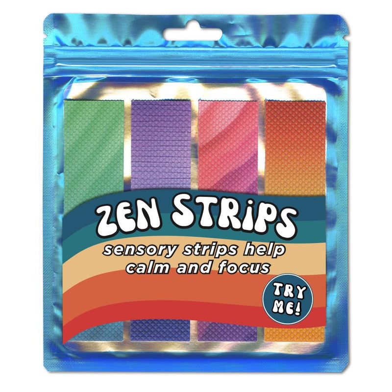 Zen Strips Sensory Strips 4/Pkg - Bumpy Gradient