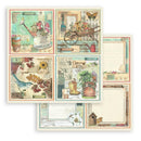 Stamperia Double-Sided Paper Pad 8"x 8" 10/Pkg - Garden