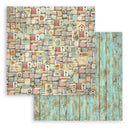 Stamperia Double-Sided Paper Pad 8"x 8" 10/Pkg - Garden