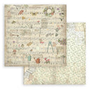Stamperia Double-Sided Paper Pad 8"x 8" 10/Pkg - Garden