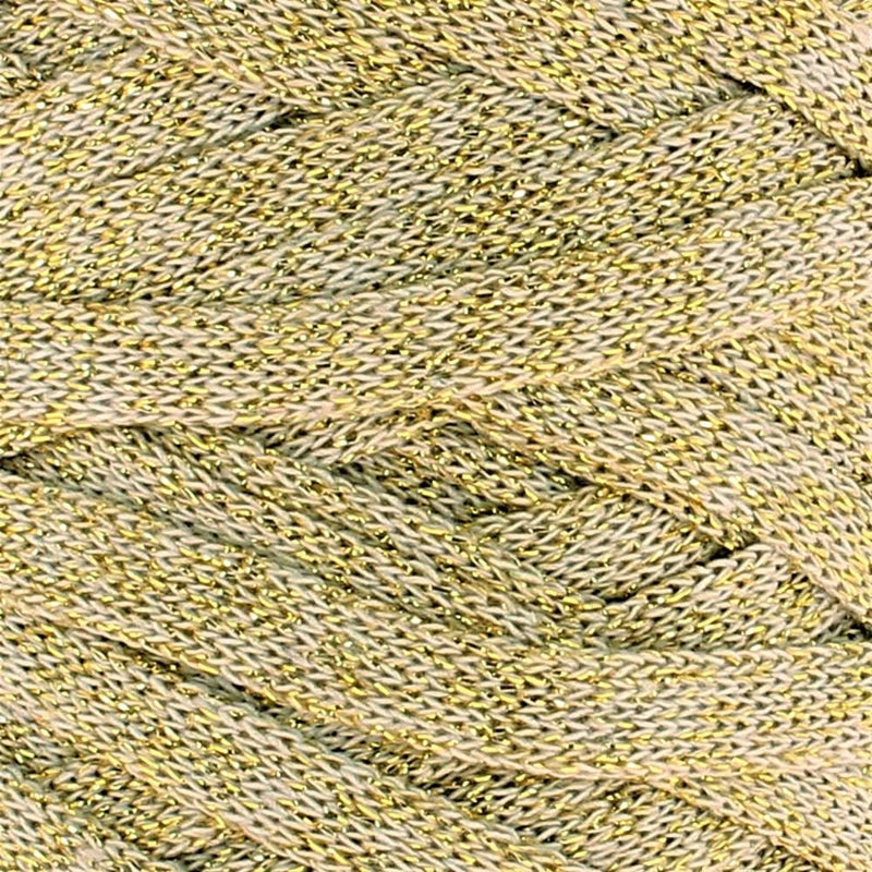 Hoooked Ribbon XL Lurex - Golden Dust*