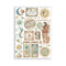Stamperia A5 Washi Pad 8/Pkg - Fortune