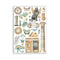 Stamperia A5 Washi Pad 8/Pkg - Fortune