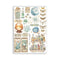 Stamperia A5 Washi Pad 8/Pkg - Fortune