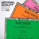 Arches Watercolour Block - Cold Pressed 300gsm 20cm x 26cm - 20 Sheets