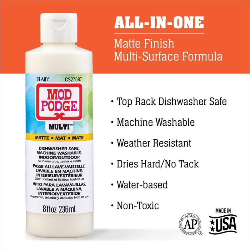 Mod Podge Multi-Purpose Sealer Matte Finish 8oz*