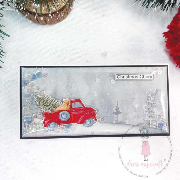 Dress My Craft Single-Sided Paper Pad 12"X12" 24/Pkg Christmas Stories, 12 Designs/2 Each*