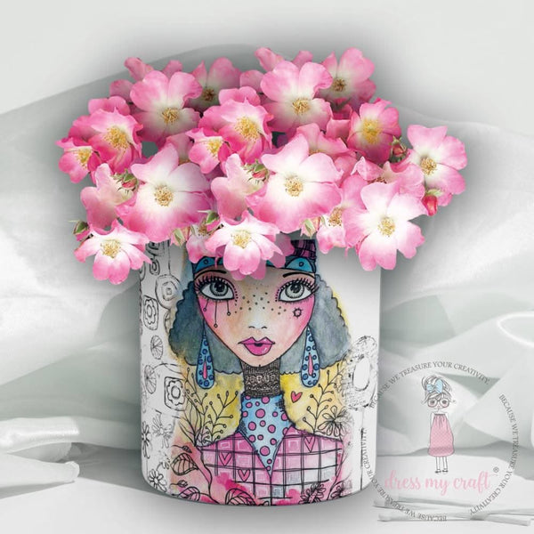 Dress My Craft Transfer Me Sheet A4 Bloom Gaze*